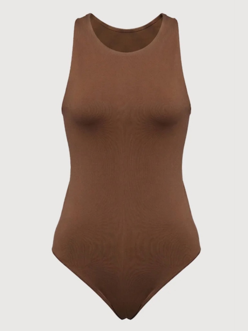 BRAND NEW Saisei Brown High Neck Bodysuit in Small